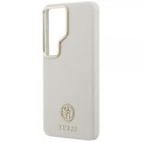 Guess Samsung Galaxy S26 Ultra Cover Rhinestone Logo MagSafe Beige