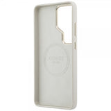 Guess Samsung Galaxy S26 Ultra Cover Rhinestone Logo MagSafe Beige