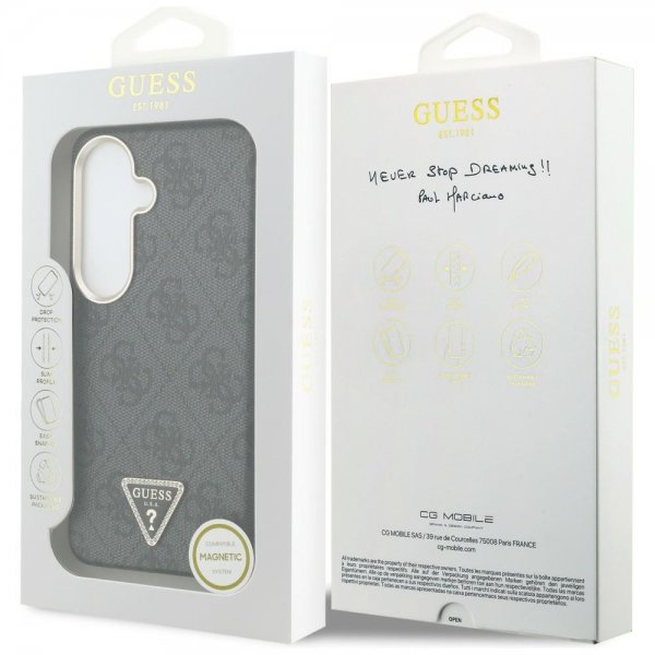 Guess Samsung Galaxy S26 Plus Cover 4G Triangle MagSafe Sort