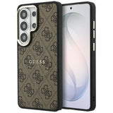 Gæt Samsung Galaxy S26 Ultra Cover 4G Præget MagSafe Brun