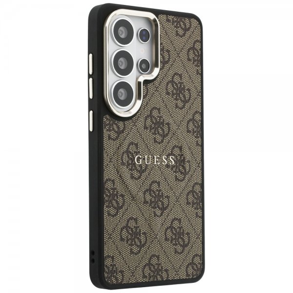 Gæt Samsung Galaxy S26 Ultra Cover 4G Præget MagSafe Brun
