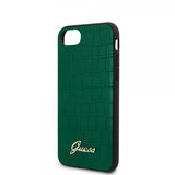 Guess iPhone 7/8/SE Cover Croco Grøn