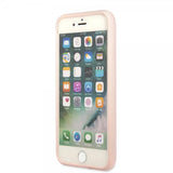 Guess iPhone 7/8/SE Cover Metal Triangle Rosa