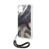 Guess iPhone 11 Cover Marmor Grå