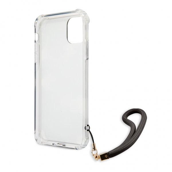 Guess iPhone 11 Cover Marmor Grå