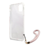Guess iPhone 11 Cover Marble Rosa
