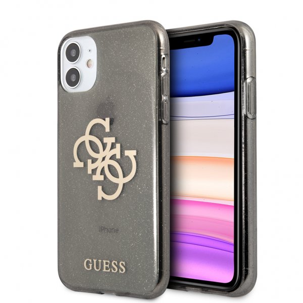 Guess iPhone 11 Cover Full Glitter Sort