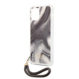 Guess iPhone 12 Pro Max Cover Marble Grå