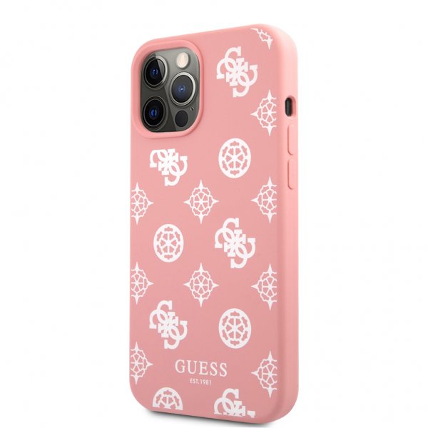 Guess iPhone 12 Pro Max Cover Peony Rose