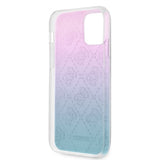 Guess iPhone 12 Pro Max Cover 3D Raised Blå