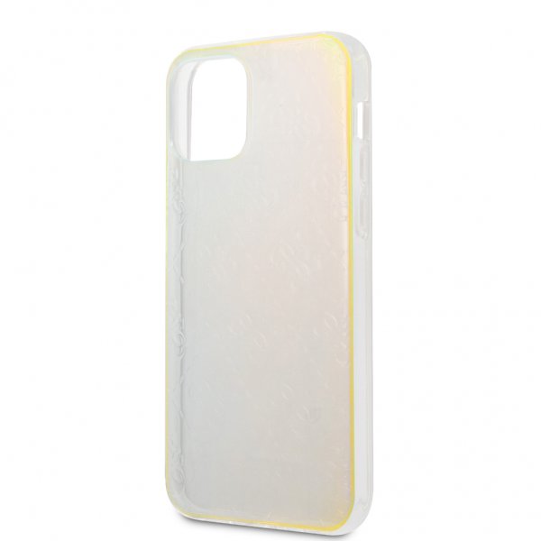 Guess iPhone 12/iPhone 12 Pro Cover 3D Hævet Iridescent