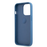 Guess iPhone 13 Pro Skal Ring Stand Blå
