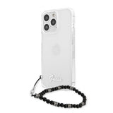 Guess iPhone 13 Pro Cover Pearl Handle Script Logo Sort