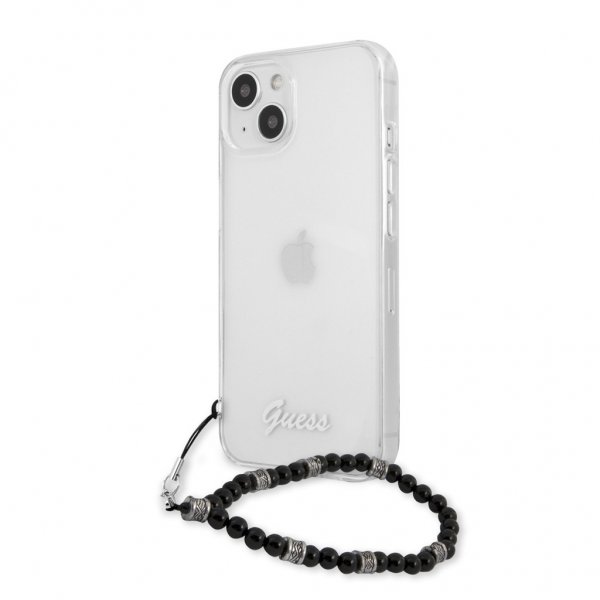 Guess iPhone 13 Cover Pearl Handle Script Logo Sort