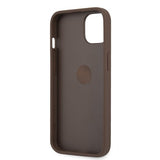 Guess iPhone 13 Mini Skal Ring Stand Brun