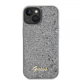 Guess iPhone 15 Cover Square Mirror Sølv
