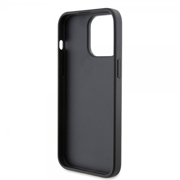 Guess iPhone 15 Pro Max Cover 4G Logo Grå