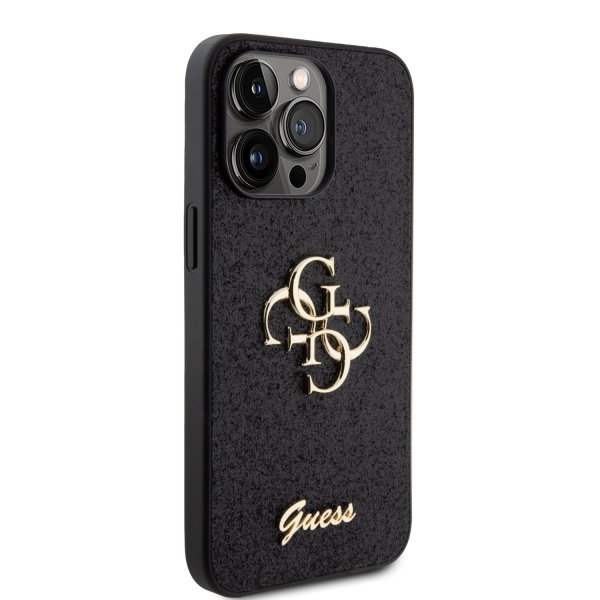 Guess iPhone 15 Pro Max Cover Fixed Glitter Sort
