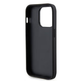 Guess iPhone 15 Pro Max Cover Perforated Glitter Sort