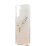 Guess Samsung Galaxy S21 Plus Cover Vintage Guld