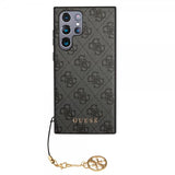 Guess Samsung Galaxy S22 Ultra Cover 4G Charms Grå