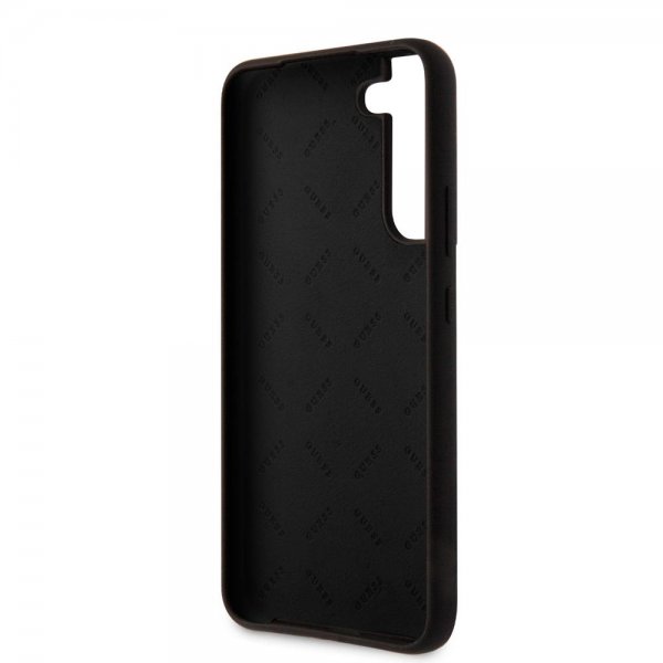 Guess Samsung Galaxy S22 Plus Cover Script Metal Logo Sort