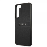 Guess Samsung Galaxy S22 Plus Cover Saffiano Metal Logo Sort