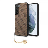 Guess Samsung Galaxy S22 Cover 4G Charms Brun