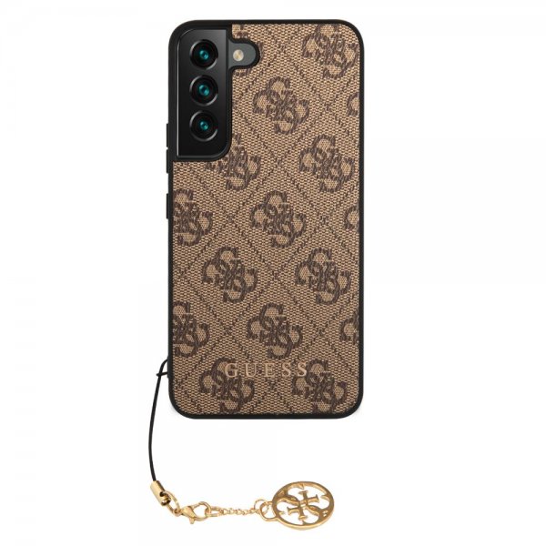 Guess Samsung Galaxy S22 Cover 4G Charms Brun