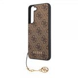 Guess Samsung Galaxy S22 Cover 4G Charms Brun