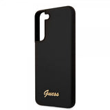 Guess Samsung Galaxy S22 Cover Script Metal Logo Sort