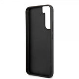 Guess Samsung Galaxy S22 Cover Saffiano Metal Logo Rosa