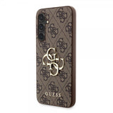 Guess Samsung Galaxy S23 FE Cover 4G Metal Logo Brun