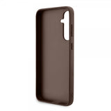 Guess Samsung Galaxy S23 FE Cover 4G Metal Logo Brun