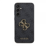 Guess Samsung Galaxy S23 FE Cover 4G Metal Logo Grå
