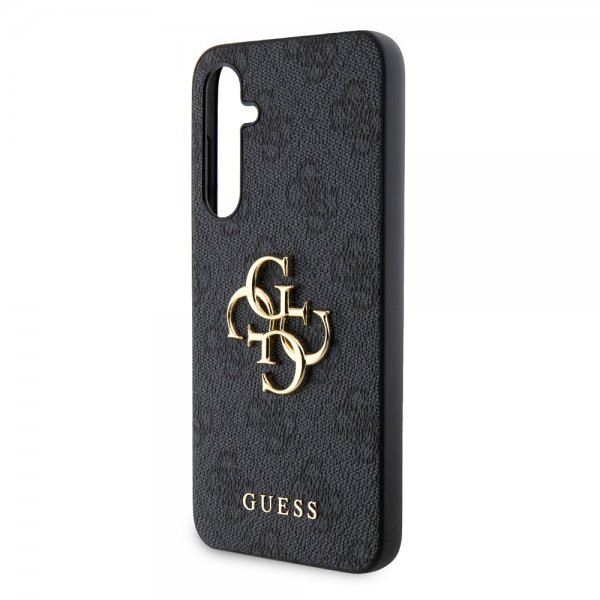 Guess Samsung Galaxy S23 FE Cover 4G Metal Logo Grå
