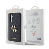 Guess Samsung Galaxy S23 FE Cover 4G Metal Logo Grå