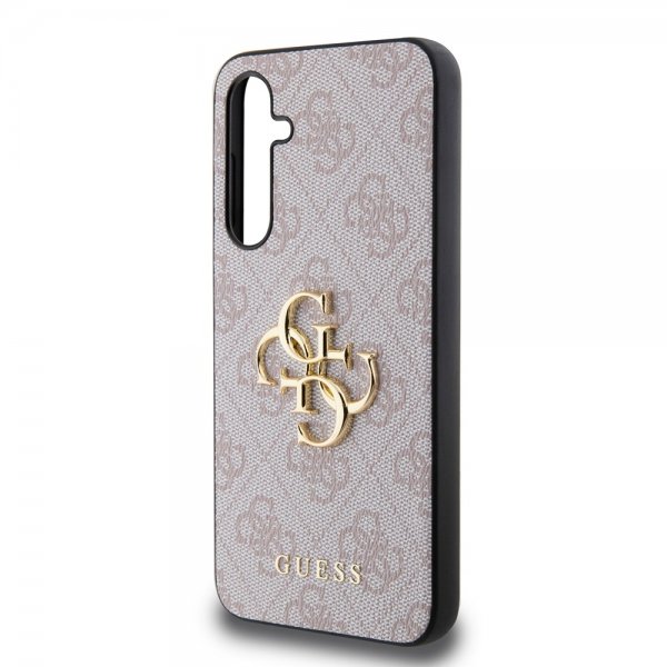 Guess Samsung Galaxy S23 FE Cover 4G Metal Logo Rosa