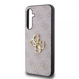 Guess Samsung Galaxy S23 FE Cover 4G Metal Logo Rosa