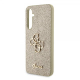Guess Samsung Galaxy S23 FE Cover Fixed Glitter Guld