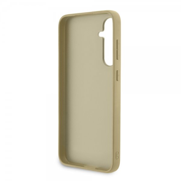 Guess Samsung Galaxy S23 FE Cover Fixed Glitter Guld