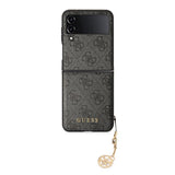 Guess Samsung Galaxy Z Flip 4 Cover 4G Charms Grå