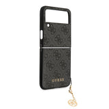 Guess Samsung Galaxy Z Flip 4 Cover 4G Charms Grå