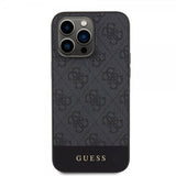 Guess iPhone 15 Pro Max Cover Bottom Stripe MagSafe Sort