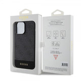 Guess iPhone 15 Pro Max Cover Bottom Stripe MagSafe Sort