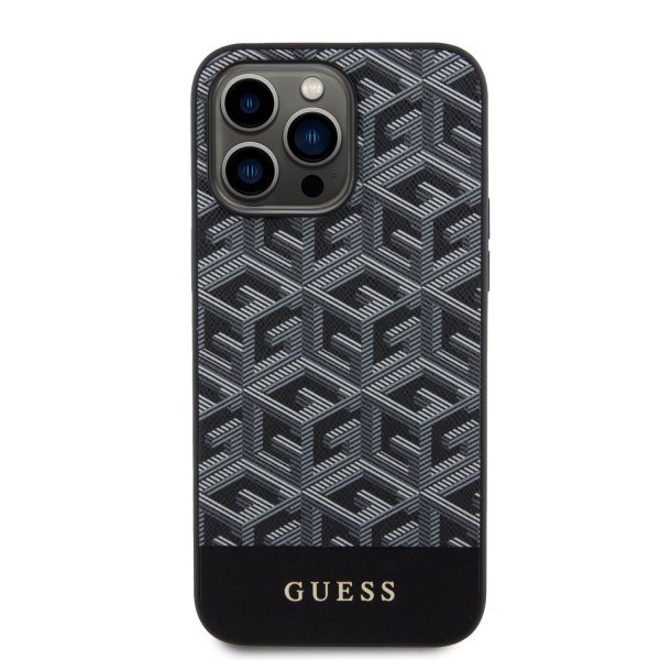 Guess iPhone 15 Pro Max Cover G Cube MagSafe Sort