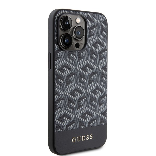 Guess iPhone 15 Pro Max Cover G Cube MagSafe Sort