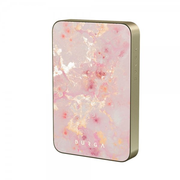 Burga Powerbank MagSafe 5000 mAh Golden Coral Guld