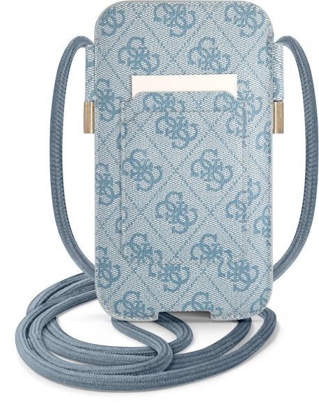 Guess Pouch 4G Logo Large Blå