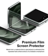 Ringke Samsung Galaxy Z Flip 5 Skærmbeskyttelse Dual Easy Film 2-pak